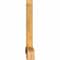 Ekena Millwork Bellingham Rough Sawn Timber Gable Bracket, Western Red Cedar, 84"W x 53"H x 6"D x 6"F, 15/12 Pitch GBW084X53X0606BEL00RWR - alternate 3